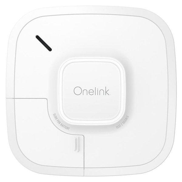Onelink Smoke and Carbon Monoxide Alarm, 85 dB, Photoelectric Sensor, White, First Alert, Mfr#: 1042135